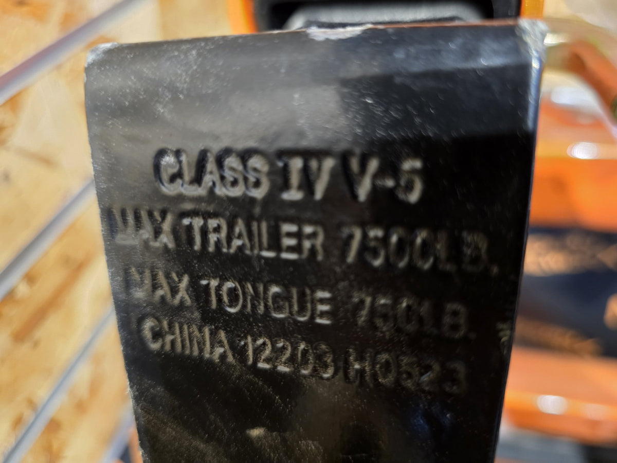 Class IV Ball Mount – 7,500 lb Trailer / 750 lb Tongue
