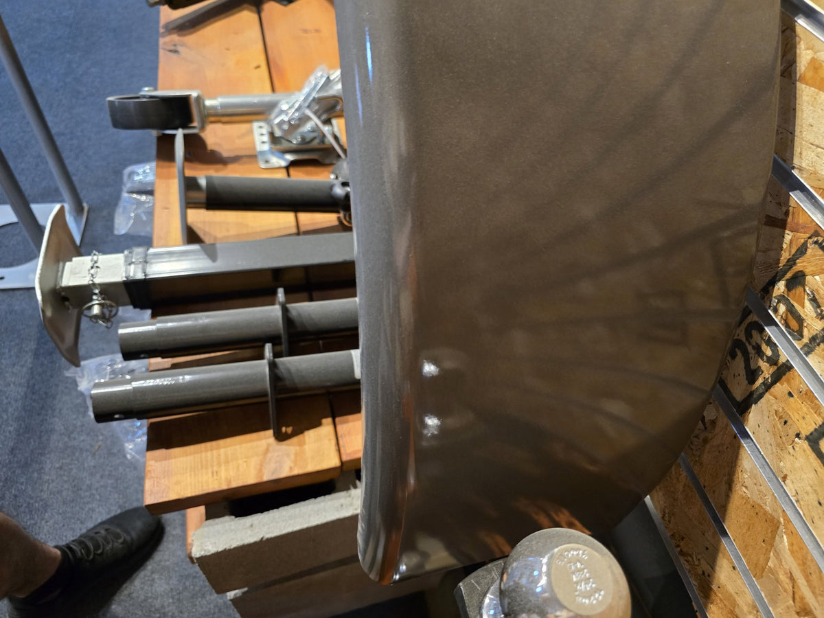 Gray Trailer Fenders