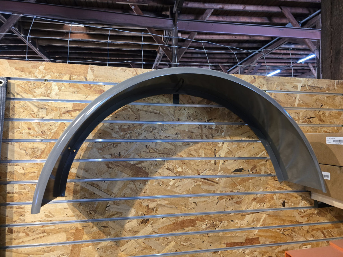 Gray Trailer Fenders