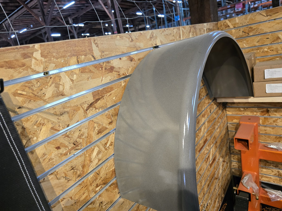 Gray Trailer Fenders