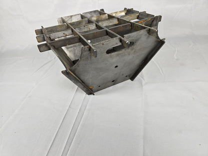 Large Firepit with top slats