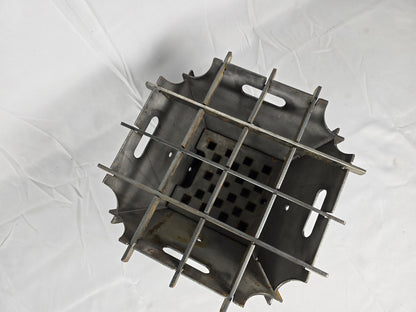 Large Firepit with top slats