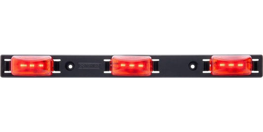 Optronics LED® Identification Bar Light, 15.938" Red, 9 Diode