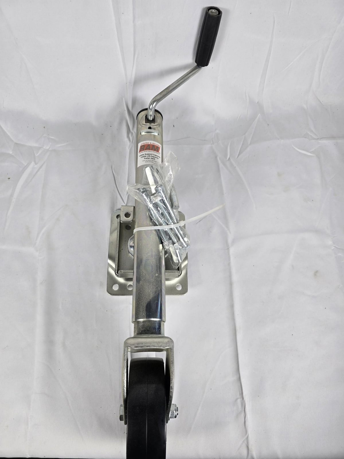 RAM 1,200 lb Trailer Jack with Wheel (1200 Series)