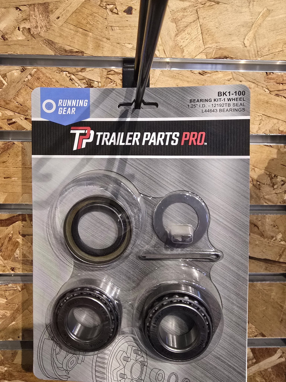 Trailer Parts Pro Bearing Kit BK1-100 – 1.25" I.D. Spindle