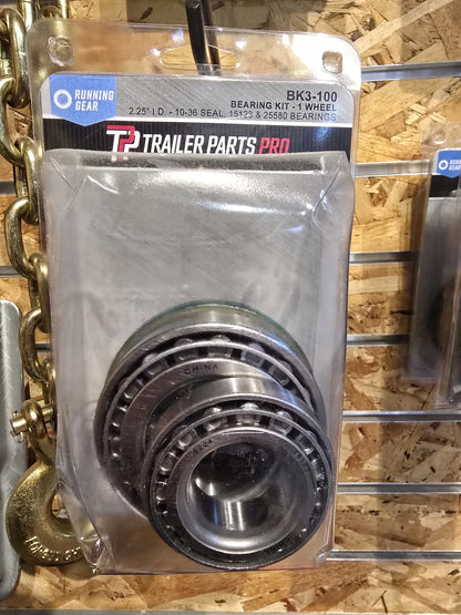 Trailer Parts Pro Bearing Kit BK3-100 – 2.25" I.D. Spindle