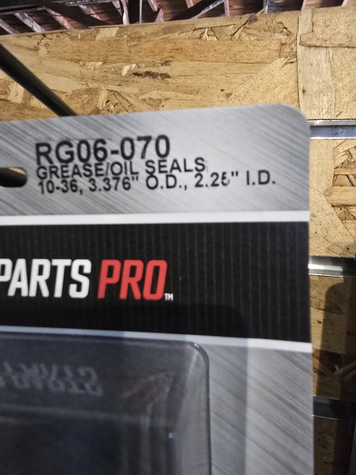 Trailer Parts Pro Grease Seal RG06-070 (10-36) – 2.25" I.D.