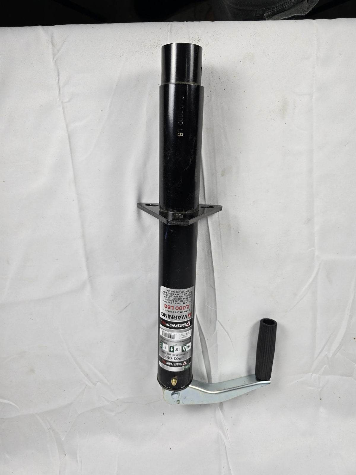 Trailer Parts Pro 2,000 lb A-Frame Jack, Top Wind (JP03-010)